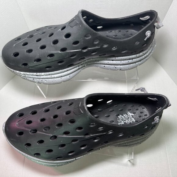 Men's KANE Black Gray Slip On Breathable Recovery Active Walking Shoes Size 12 - Picture 3 of 7